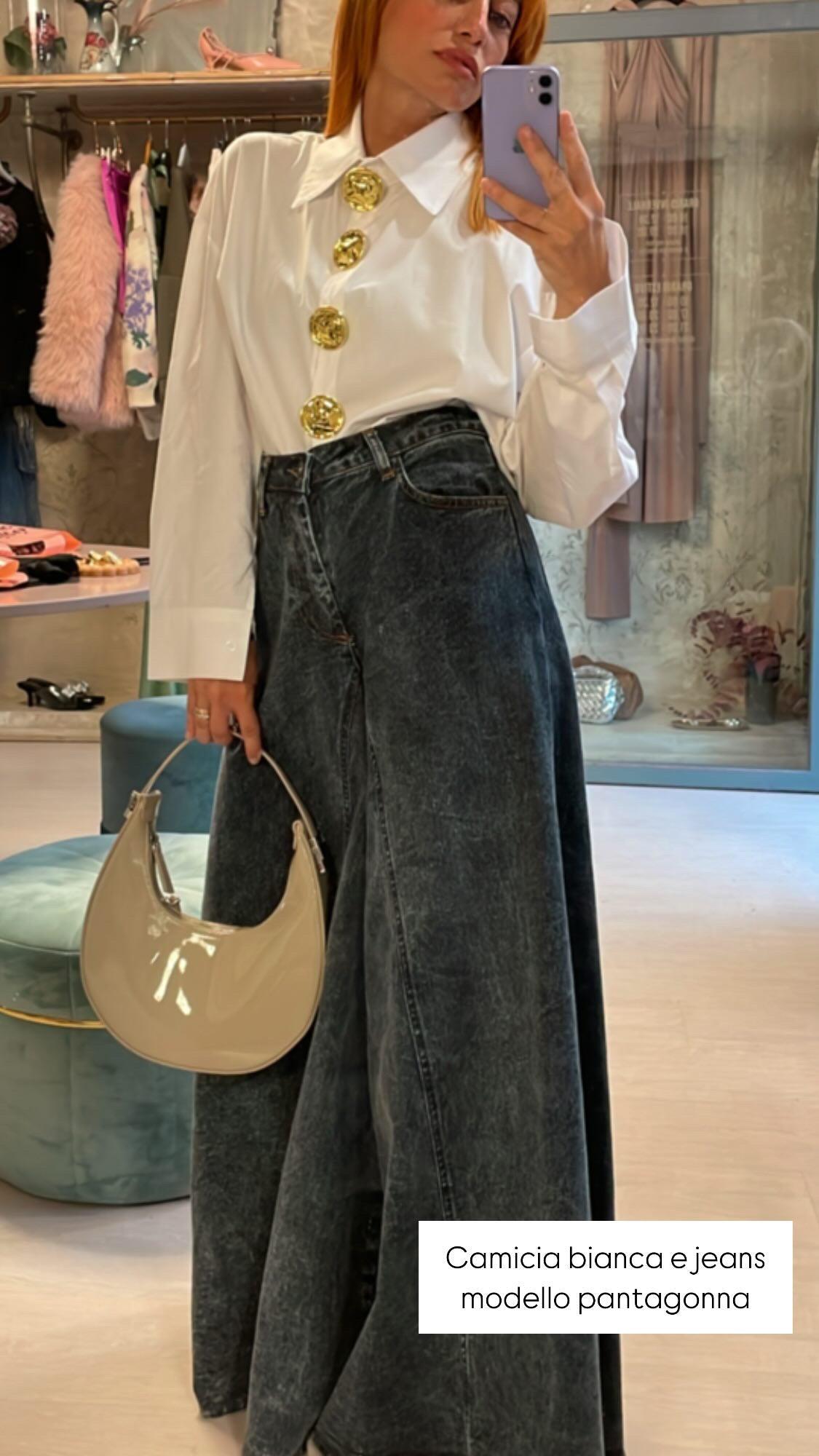 Jeans super wide leg