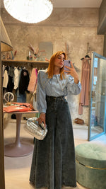 Carica l&#39;immagine nel visualizzatore di Gallery, Jeans super wide leg
